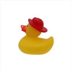TA45065 Fire Chief Duck With Custom Imprint